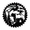 Personalized Bear Mountain Metal Sign Home Decor Bear Hunts Gift for Hunters 1