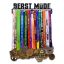 Beast Mode Medal Hanger Holder Display Wall Rack Frame With Hooks