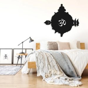 Buddha Metal Wall Art Laser Cut Metal Signs Yoga Studio Decor Gift for Yoga Lover 4