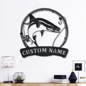 Cobia Fishing Custom Metal Sign Fish Decor 2