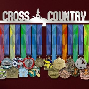 Cross Country Running Medal Hanger Display Wall Rack Frame Gift for Runner