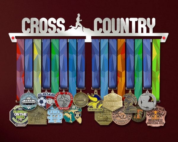 Cross Country Running Medal Hanger Display Wall Rack Frame Gift for Runner