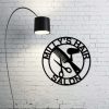Custom Hair Salon Metal Name Sign Barber Shop Wall Decor Gift for Hair Stylist 2