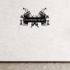 Custom Tattoo Machine Sign Personalized Metal Signs Decor for Tattoo Shop 1