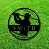 Golf Metal Wall Art 18th Hole Custom Golfer Name Sign Gift for Dad 3