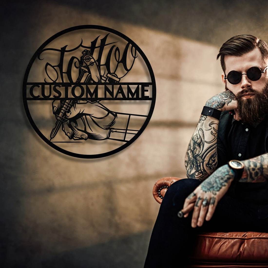 Personalized Tattoo Artist Metal Sign Art, Custom Tattoo Artist Metal -  Toptrendygear