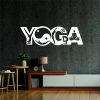 Namaste Yoga Metal Wall Art Laser Cut Metal Sign Yoga Room Decor Gift for Yoga Lover 3