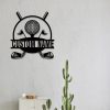 Personalized 19th Hole Golf Metal Sign Custom Golfer Name Sign Decor Home 2