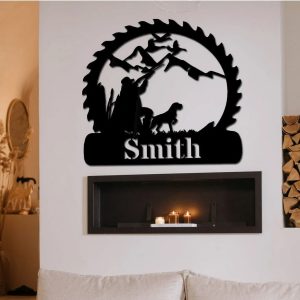 Personalized Duck Hunting Metal Sign Wall Hanging Decor Home Gift for Hunnter