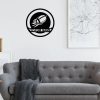 Personalized Fire American Football Metal Sign Wall Art Custom Rugby Signs Decor 1
