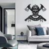 Personalized Firefighter Skull Metal Sign Fire Department Decor Gift for Fireman 2