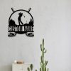Personalized Metal Golfer Sign Wall Art Custom Golf Name Sign Gift for Dad 4