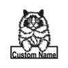 Personalized Ragdoll Cat Metal Sign Art Garden Decor Gift for Cat Lovers 1