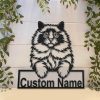 Personalized Ragdoll Cat Metal Sign Art Garden Decor Gift for Cat Lovers 4