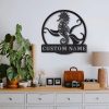 Personalized Seahorse Metal Sign Art Home Decor Gift for Animal Lover 3