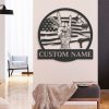 Personalized US Hair Dresser Metal Sign Barber Shop Decor Hair Stylist Gift