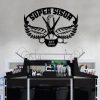 Personalized Unique Barber Metal Wall Art Custom Name Hair Salon Sign Gift for Hairdresser 3