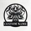 Rugby Signs Personalized American Football Player Metal Name Sign Wall Art Decor Home 1