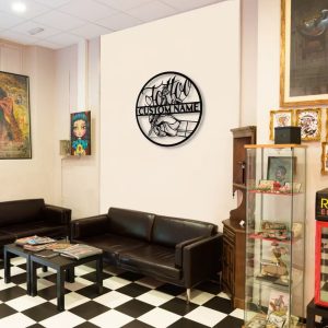 Tattoo Artist Personalized Metal Signs Decor for Tattoo Shop