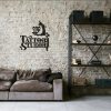 Tattoo Metal Wall Art Custom Laser Cut Metal Signs Decor Tattoo Studio 4