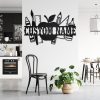 Teacher Split Metal Wall Art Personalized Teacher Name Signs Teacher Home Decor Custom Teacher Appreciation Gift 2