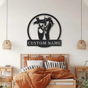Ballet Dancer Metal Sign Personalized Metal Name Signs Home Decor Ballet Lovers Gifts 2