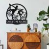 Figure Skating Sport Metal Sign Personalized Metal Name Signs Home Decor Sport Lovers Gifts 3