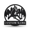 Freestyle Scootering Metal Sign Personalized Metal Name Signs Home Decor Sport Lovers Gifts 1