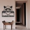 Himalayan Cat Metal Art Personalized Metal Name Sign Decor Home Gift for Cat Lover 2