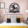 Hula Hoop Metal Sign Personalized Metal Name Signs Home Decor Sport Lovers Gifts 2