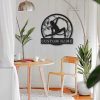 Hula Hoop Metal Sign Personalized Metal Name Signs Home Decor Sport Lovers Gifts 3