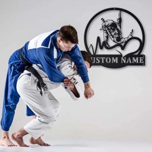 Judo Metal Sign Personalized Metal Name Signs Home Decor Sport Lovers Gifts 2 1