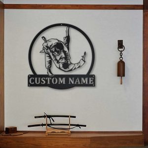 Judo Metal Sign Personalized Metal Name Signs Home Decor Sport Lovers Gifts 3