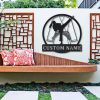 Karate Girl Metal Sign Personalized Metal Name Signs Home Decor Sport Lovers Gifts 3