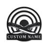 Knife Throwing Sport Metal Sign Personalized Metal Name Signs Home Decor Sport Lovers Gifts 1