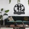 Merengue Dance Metal Sign Personalized Metal Name Signs Home Decor Sport Lovers Gifts 2