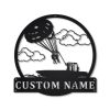 Paragliding Metal Sign Personalized Metal Name Signs Home Decor Sport Lovers Gifts 1