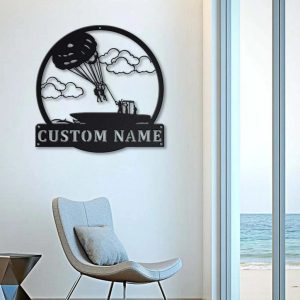 Paragliding Metal Sign Personalized Metal Name Signs Home Decor Sport Lovers Gifts 3
