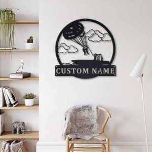 Paragliding Metal Sign Personalized Metal Name Signs Home Decor Sport Lovers Gifts 4
