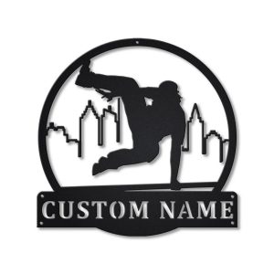 Parkour Metal Sign Personalized Metal Name Signs Outdoor Home Decor Sport Lovers Gifts 1
