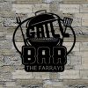Personalized Bar And Grill Sign Metal Welcome Signs Large Bar Wall Art Metal Pub Sign Bar Wall Decor 1