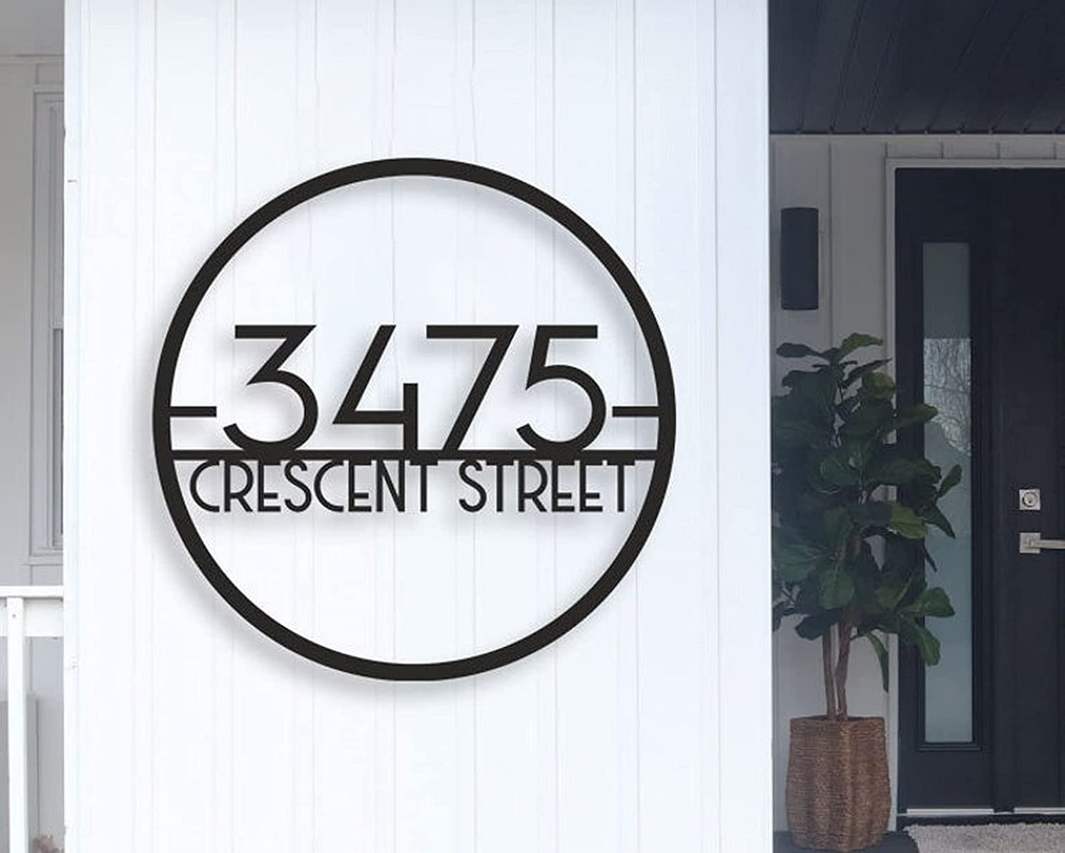 Address Sign, Metal Address Sign, Metal House Numbers, Metal Welcome Sign,  House Numbers, Metal Numbers, Personalized Address Sign, Porch 