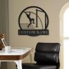 Pole Vault Sport Metal Sign Personalized Metal Name Signs Home Decor Sport Lovers Gifts 2