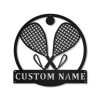 Racquetball Metal Sign Personalized Metal Name Signs Home Decor Sport Lovers Gifts 1