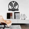Racquetball Metal Sign Personalized Metal Name Signs Home Decor Sport Lovers Gifts 4