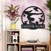 Rhythmic Gymnastics Ball Metal Sign Personalized Metal Name Signs Home Decor Sport Lovers Gifts 3
