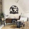 Rhythmic Gymnastics Ball Metal Sign Personalized Metal Name Signs Home Decor Sport Lovers Gifts 4