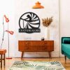 Rhythmic Gymnastics Rope Metal Sign Personalized Metal Name Signs Home Decor Sport Lovers Gifts 3