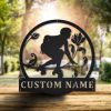Roller Derby Metal Sign Personalized Metal Name Signs Home Decor Sport Lovers Gifts 3