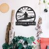 Sculling Sport Metal Sign Personalized Metal Name Signs Home Decor Sport Lovers Gifts 3